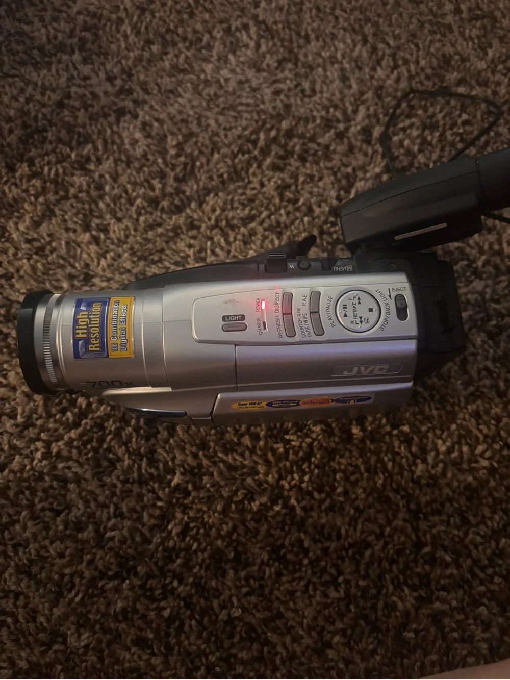 Silver Digital Super VHS Camcorder - Silver JVC